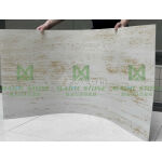 Flexible Stone Travertine White Golden Grey Golden for Wall Cladding good for interior and exterior wall design decoration Environmental-friendly Material