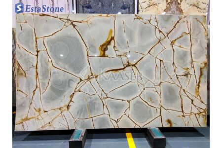 Best Quality Luxury Natural Blue Roma Quartzite Slab Price