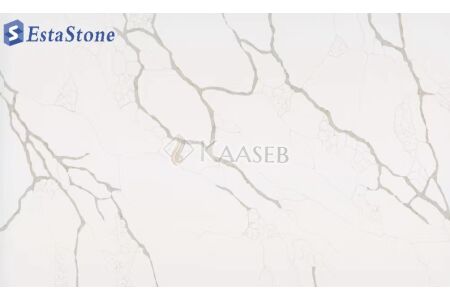 Best Discount ES6416 Calacatta Gold Quartz White Quartz with Gold Veins