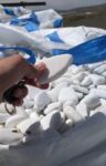 Pebbles, White, Polished, Smooth